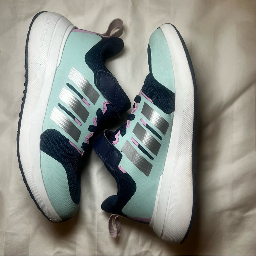 Adidas FortaRun 2.0 Kids Cloudfoam Lace Running Shoes Size 11K